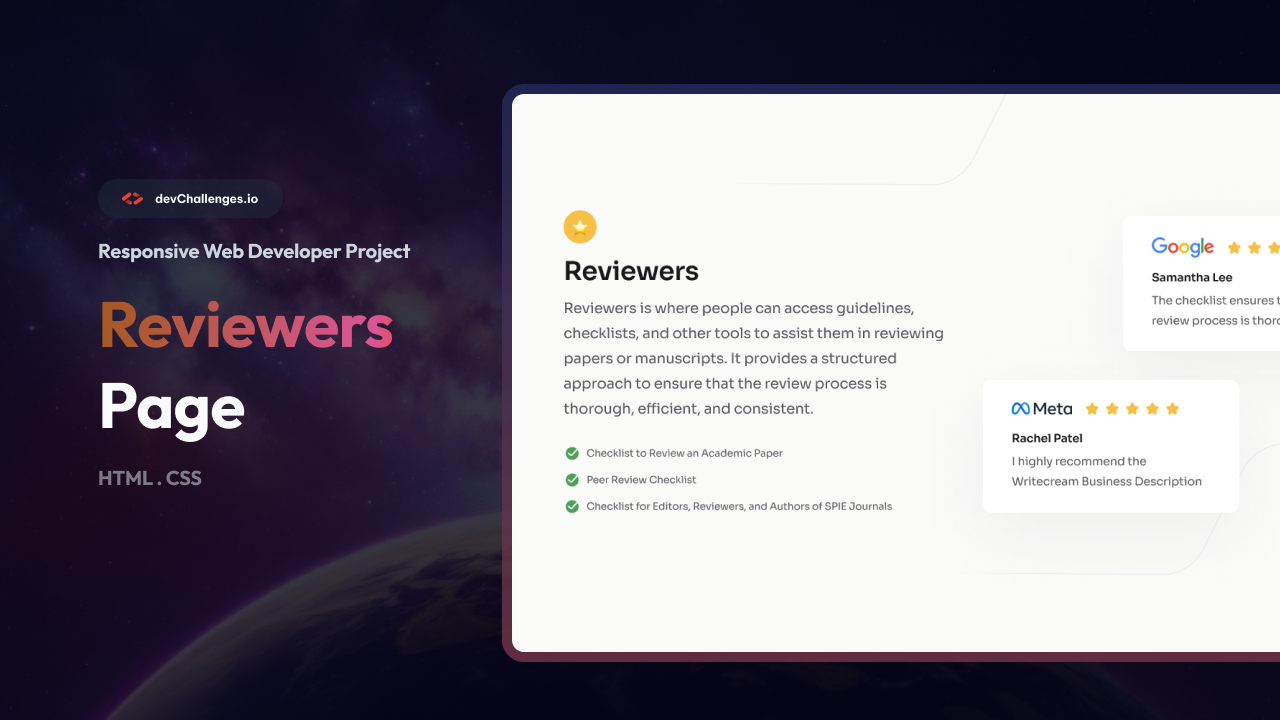 Testimonial Page Master